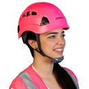 Casco de rescate ventilado con suspensión ajustable de 6 puntos - Rosa - Colección