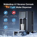 Waterdrop - A1 Reverse Osmosis Hot Cold Water Dispenser with CF Replacement Filter Combo