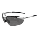 Wraparound Safety Glasses with Flexible Rubber Temple Tips