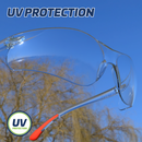 Wraparound Safety Glasses for High Impact Protection - Pack of 12