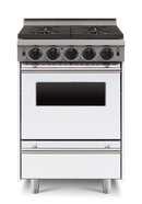 Horno de ladrillo Chicago - Cocina de convección a gas de 24" - Quemadores sellados