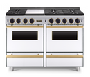 Chicago Brick Oven - 48" LP All-Gas Convection Range - Sealed Burners