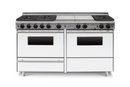 Chicago Brick Oven - 60" LP Gas True Dual-Fuel Self-Cleaning Convection Range - Sealed Burners