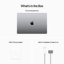Apple MacBook Pro (2023) 16 pulgadas M2 Max CPU de 12 núcleos 38 núcleos 96 GB de RAM SSD de 1 TB