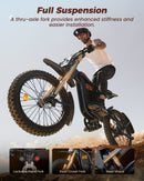 isinwheel R8 Electric Dirt Bike for Adults