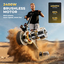 isinwheel GT4 2400W Dual Motor Off-Road Electric Scooter