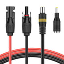 Conector solar a adaptador de CC BougeRV de 6 pies y calibre 14 AWG