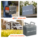 Batería Rich Solar ALPHA 1 LITE | LiFePO4 de 12 V y 100 Ah
