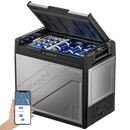 Refrigerador portátil BougeRV Rocky 81QT de 12 V y dos zonas