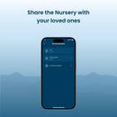Babysense Connect Sleep Monitor: Baby Breathing Motion with Sleep Analytics
