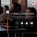 LIVEY 410DU ENC USB Headset, Optimized for UC
