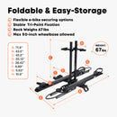 Portabicicletas de enganche CRAVOT CyberRack E2 Plus