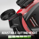 Cortacésped a gasolina de 21" y 144 cc con empuje 3 en 1 y kit combinado de desbrozadora DB8621P+PS4532