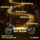 isinwheel GT4 2400W Dual Motor Off-Road Electric Scooter