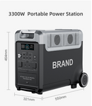 Estación de energía portátil Eco Play N066 de 3840 Wh