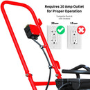 Compactadora Vibratoria Eléctrica de Placa de 2 HP para Compactación de Suelo y Grava