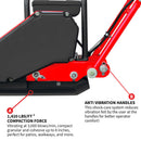Compactadora Vibratoria Eléctrica de Placa de 2 HP para Compactación de Suelo y Grava