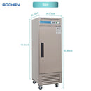 Congelador comercial de alcance, 23 pies cúbicos, acero inoxidable, congelador comercial vertical de alcance