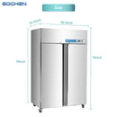 EQCHEN 48 Inch 2 Door Commercial Refrigerator