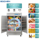 EQCHEN Refrigerador Comercial de 54 Pulgadas y 2 Puertas