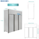 3 Door Commercial Refrigerator and Freezer