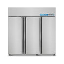 Refrigerador y Congelador Comercial Combinado, EQCHEN Combinación de Refrigerador y Congelador Comercial de 72" y 3 Puertas
