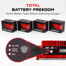 YAMAHA 48V 15A Golf Cart Charger - G29, Drive & Drive 2 - Lithium, LiFePO4, Lead Acid, AGM