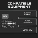 FORM 24 Volt Battery Charger for Forklift, Electric Pallet Jack, Floor Scrubber - 24V 25A