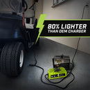 CARGADOR DE BATERÍA DE 36 VOLTIOS PARA CARRO DE GOLF EZGO TXT - Enchufe estilo D - Para baterías de litio de 36 V, LiFePO4, plomo-ácido - VERSIÓN ELITE