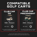 Club Car 48V 15A Golf Cart Charger - Precedent & DS - Lithium, LiFePO4, Lead Acid, AGM
