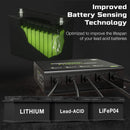 FORM Fusion 10X4, cargador de batería marino inteligente de 4 bancos, 40A (10A/banco), cargador de batería de 12V a bordo impermeable para baterías AGM, de litio (LiFePO4) y de ciclo profundo