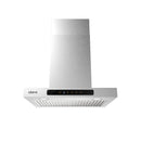 Campana extractora de pared CIARRA de 24 pulgadas con extracción de 3 velocidades CAS60102-OW