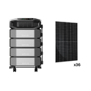 36 Rich Solar MEGA 590 BIFACIAL Solar Panel + EcoFlow DELTA Pro Ultra X Power Station (1 inverter + 4 batteries) Bundle