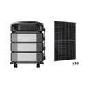 36 Rich Solar MEGA 590 BIFACIAL Solar Panel + EcoFlow DELTA Pro Ultra X Power Station (1 inverter + 3 batteries) Bundle