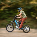 HappyRun G300 Pro 6500W Electric Dirt Bike Blue