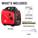 2500W inverter Gas Generator HB5020