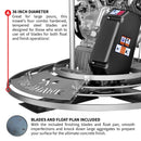 36" Honda Concrete Fast Pitch Power Trowel with 9HP Honda GX270 Finishing Blades Finishing Tool