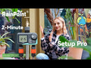 Programador de riego de manguera de 2 zonas RainPoint