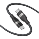 Cable Anker USB-C a USB-C (0,9 m / 1,8 m, 240 W, trenzado reciclado)