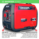 Generador Inverter de 2000 Watts Súper Silencioso Portátil a Gas para Uso Profesional