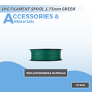 PicoSTEM BOBINA DE FILAMENTO DE 1 KG 1,75 mm PLA VERDE +
