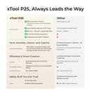 xTool P2S 55W Desktop CO2 Laser Cutter