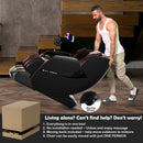 KoziSense KZ-A18 3D Massage Chair Full Body,Zero Gravity SL-Track Shiatsu,Back Heat,Voice Control,Body Scan,Legrest Extension