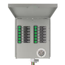 Interruptor de transferencia de energía no automático Nature's Generator de 12 circuitos y 120/240 V, 30 A