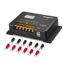 Controlador de carga solar BougeRV Li 30A 12V/24V PWM (conexión a tierra negativa)