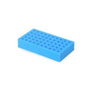 Gradilla para tubos OHAUS de 12 mm para mezcladores Vortex, color azul