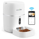 Comedero automático para perros y gatos Eco4life Smart Feed (6 l) con cámara incorporada