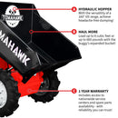 30" Concrete Power Buggy Electric Battery Mini Dumper 660-lb. Bucket Capacity