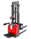 Apilador eléctrico de palés PS3300FE-3M, 1500 kg de capacidad, 3 m de altura de elevación, freno electromagnético