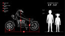 HYPER GOGO Cruiser 12 Plus EL-MB03P Electric Bike Motorcycle For Kids